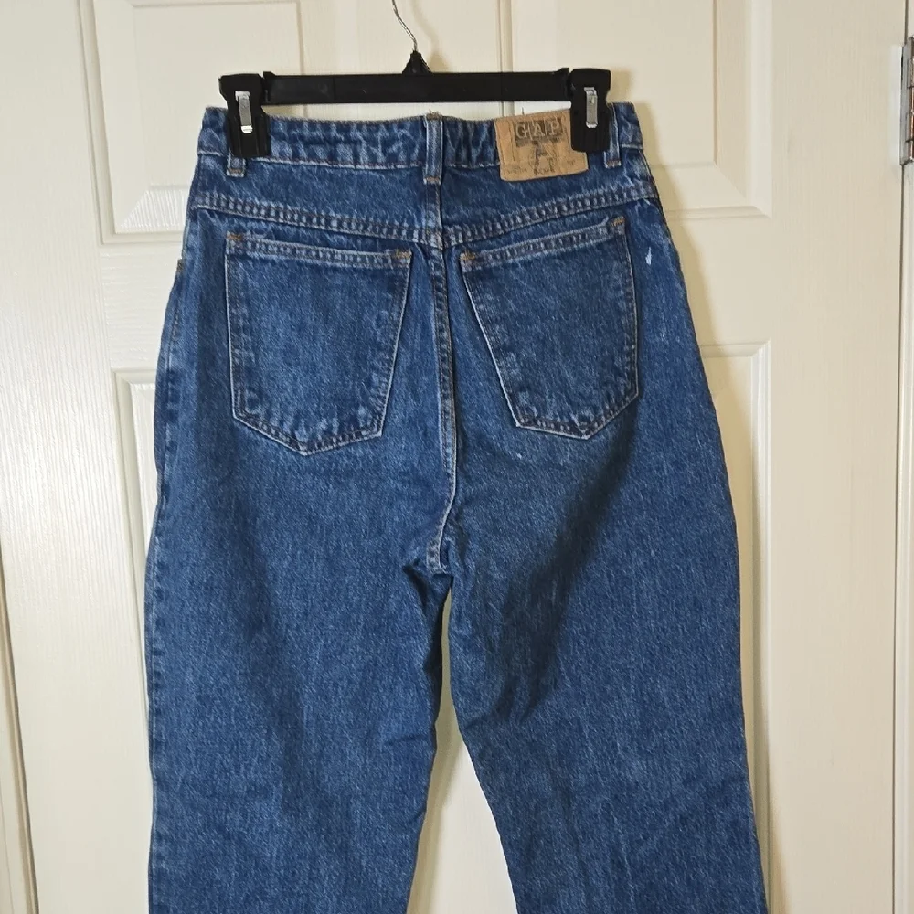 GAP Vintage WORK FORCE High Rise Jeans Classic OLD SCHOOL Made In USA 11-12 - Picture 8 of 17